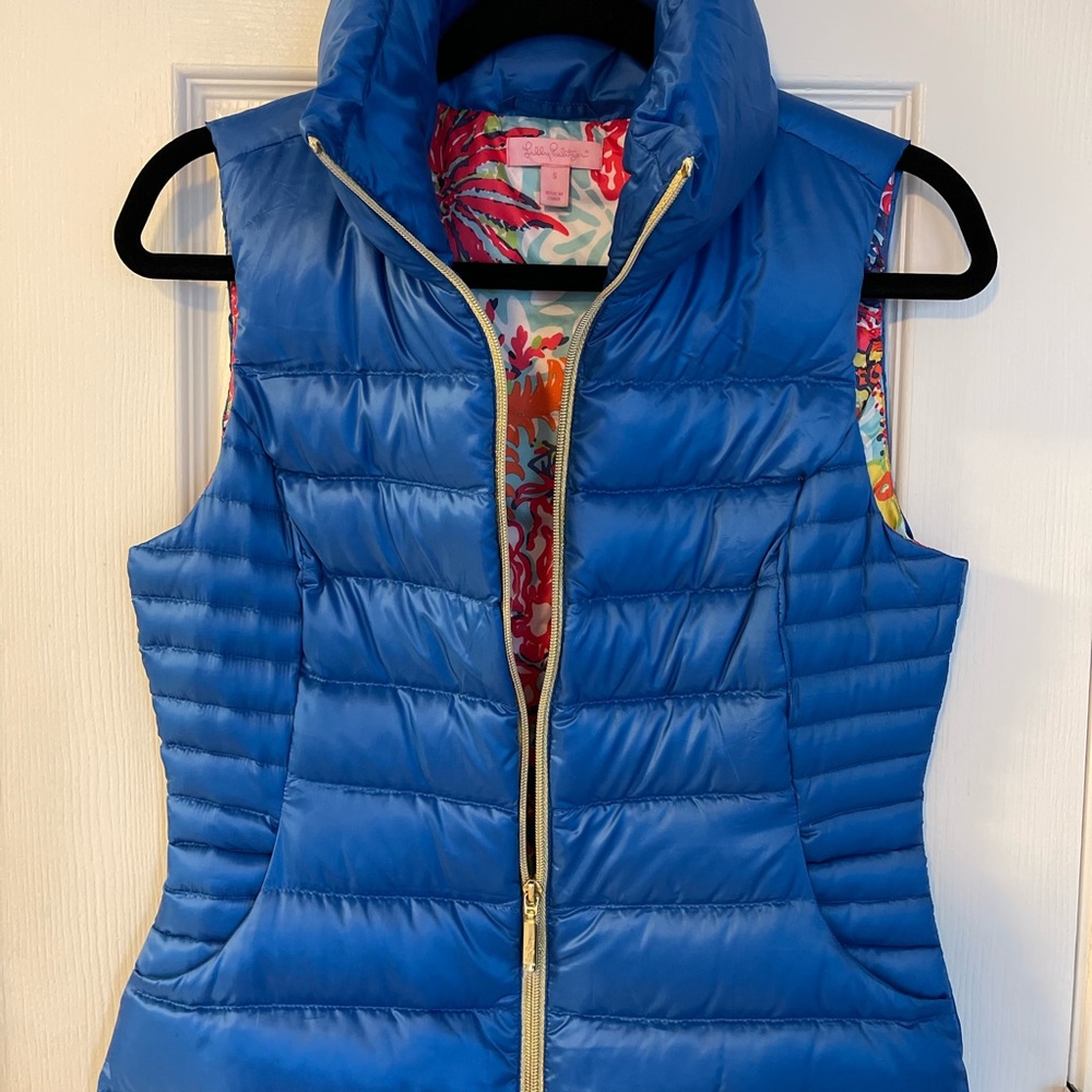 Lilly Pulitzer puffy vest